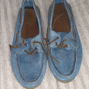 Sperry Top-Sider Men’s Blue Boat Shoe Size 10